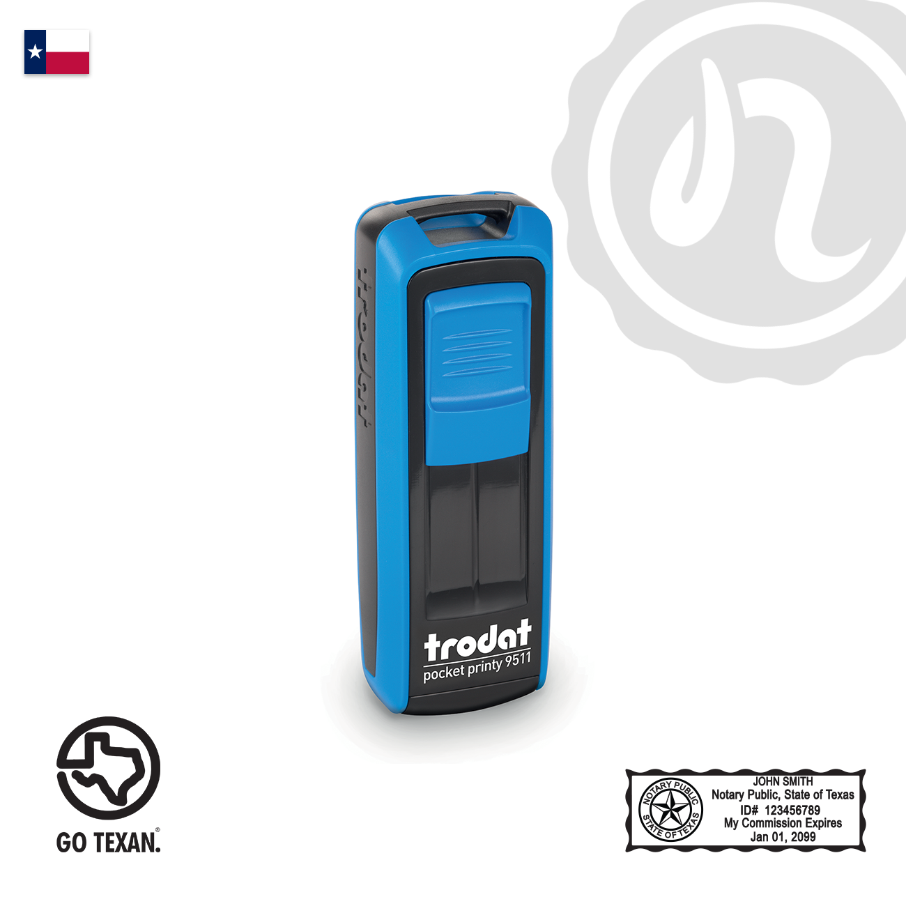 Texas Pocket Stamp (Small)