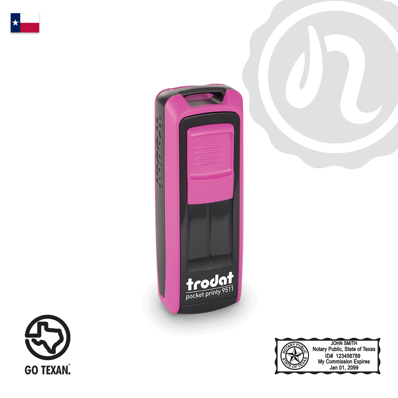 Texas Pocket Stamp (Small)
