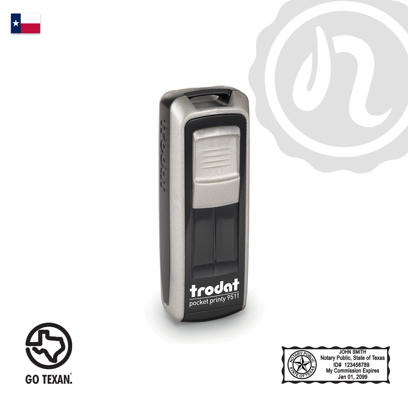 Texas Pocket Stamp (Small)