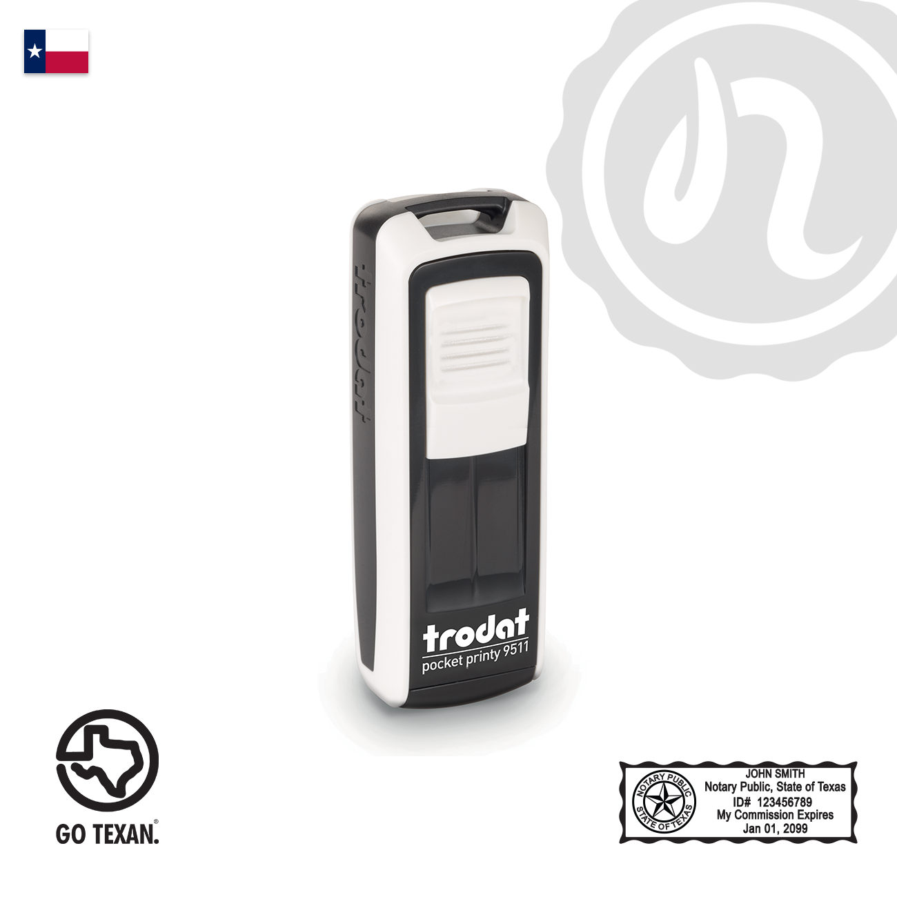 Texas Pocket Stamp (Small)