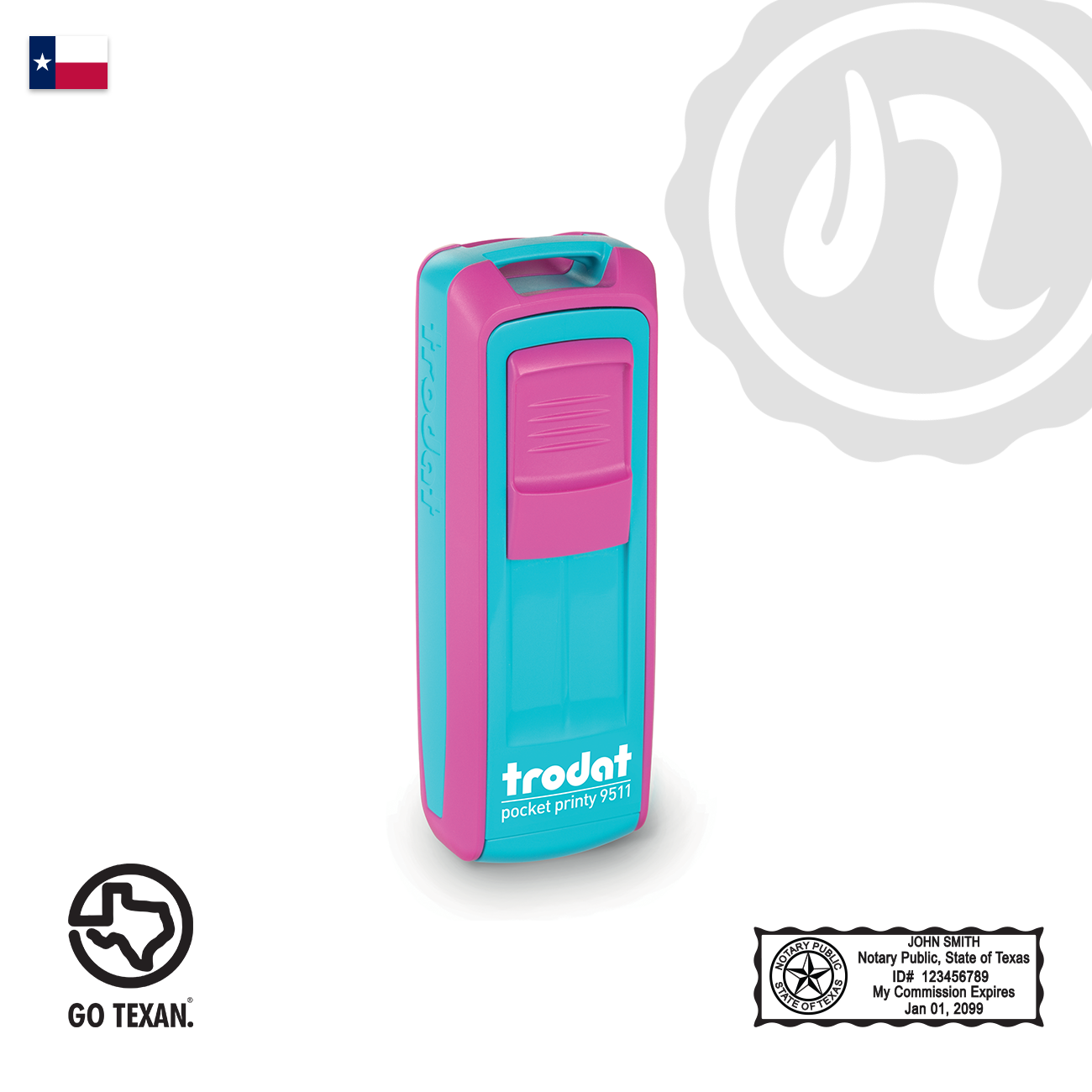 Texas Pocket Stamp (Small)