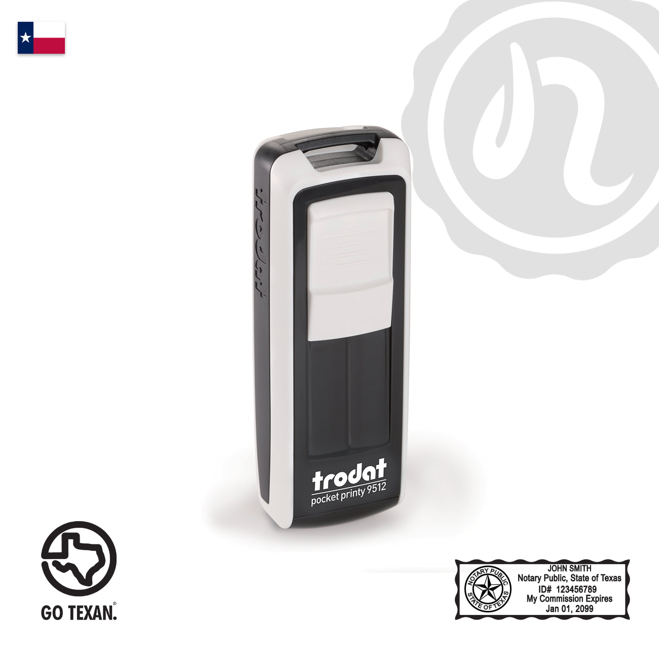 Texas Pocket Stamp (Medium)