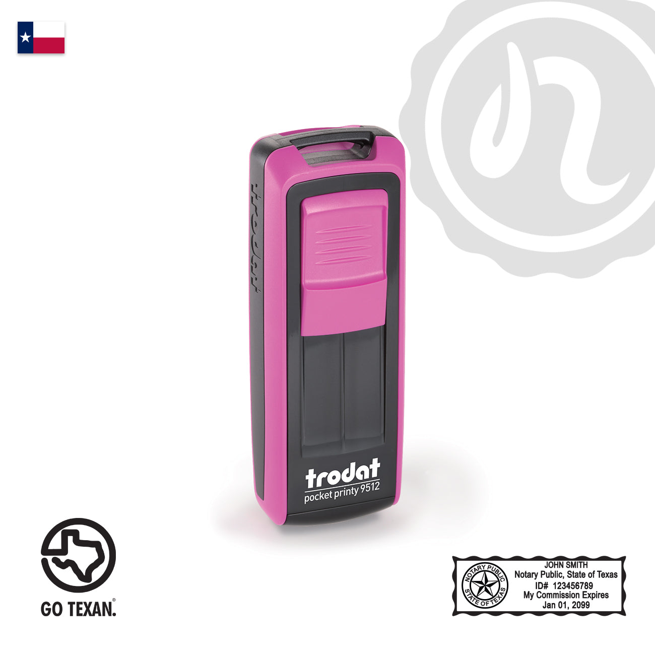 Texas Pocket Stamp (Medium)