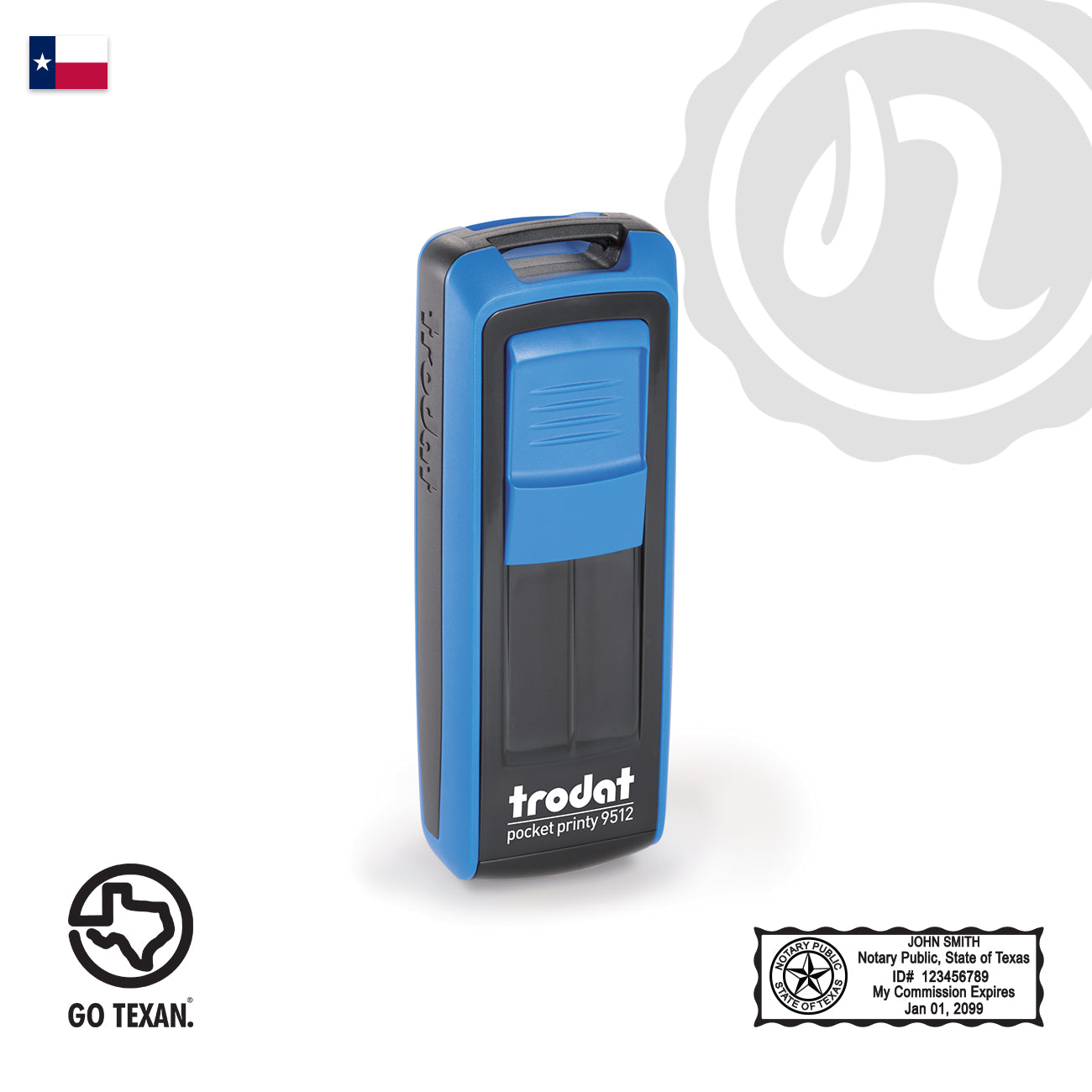 Texas Pocket Stamp (Medium)
