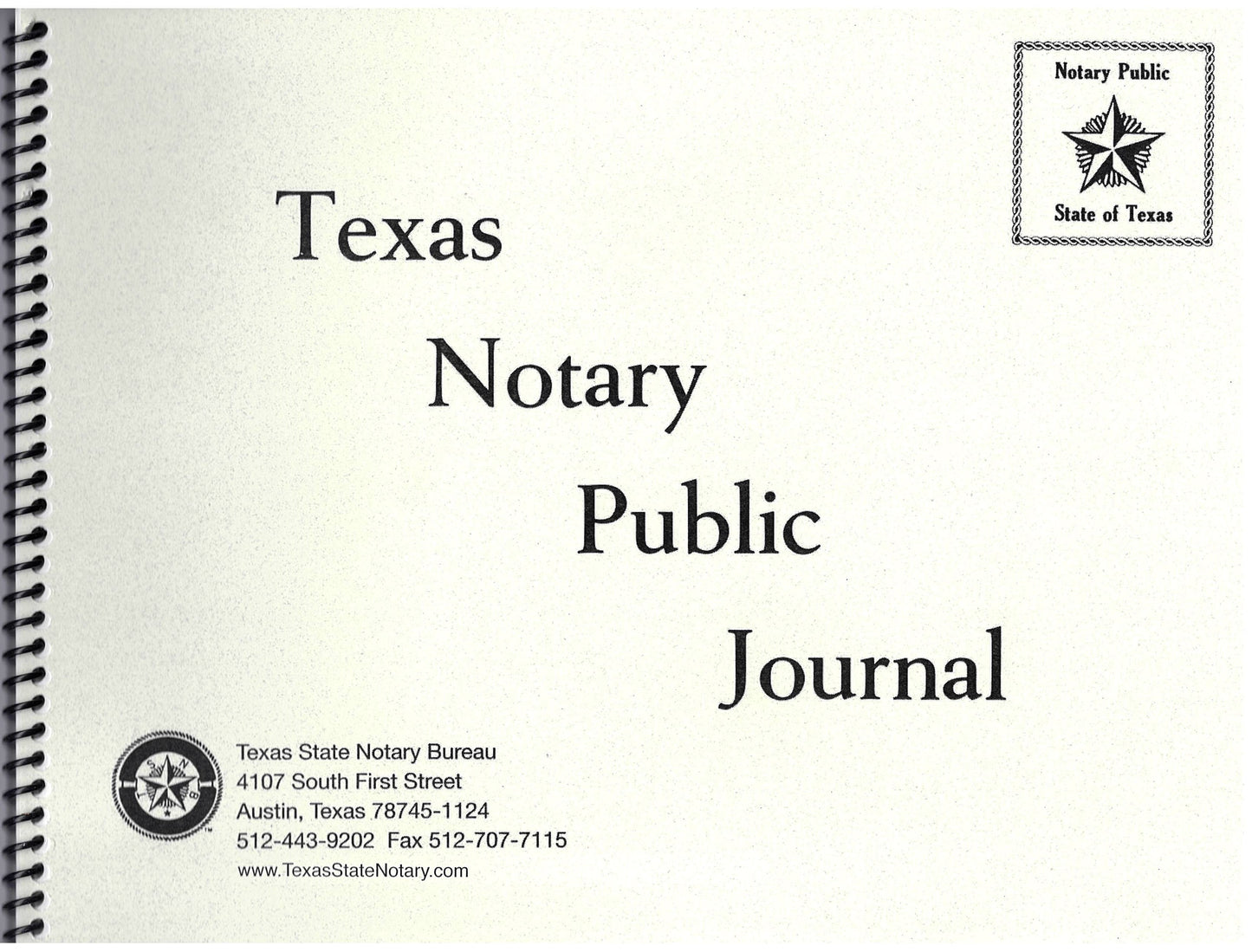 Texas Notary Journal