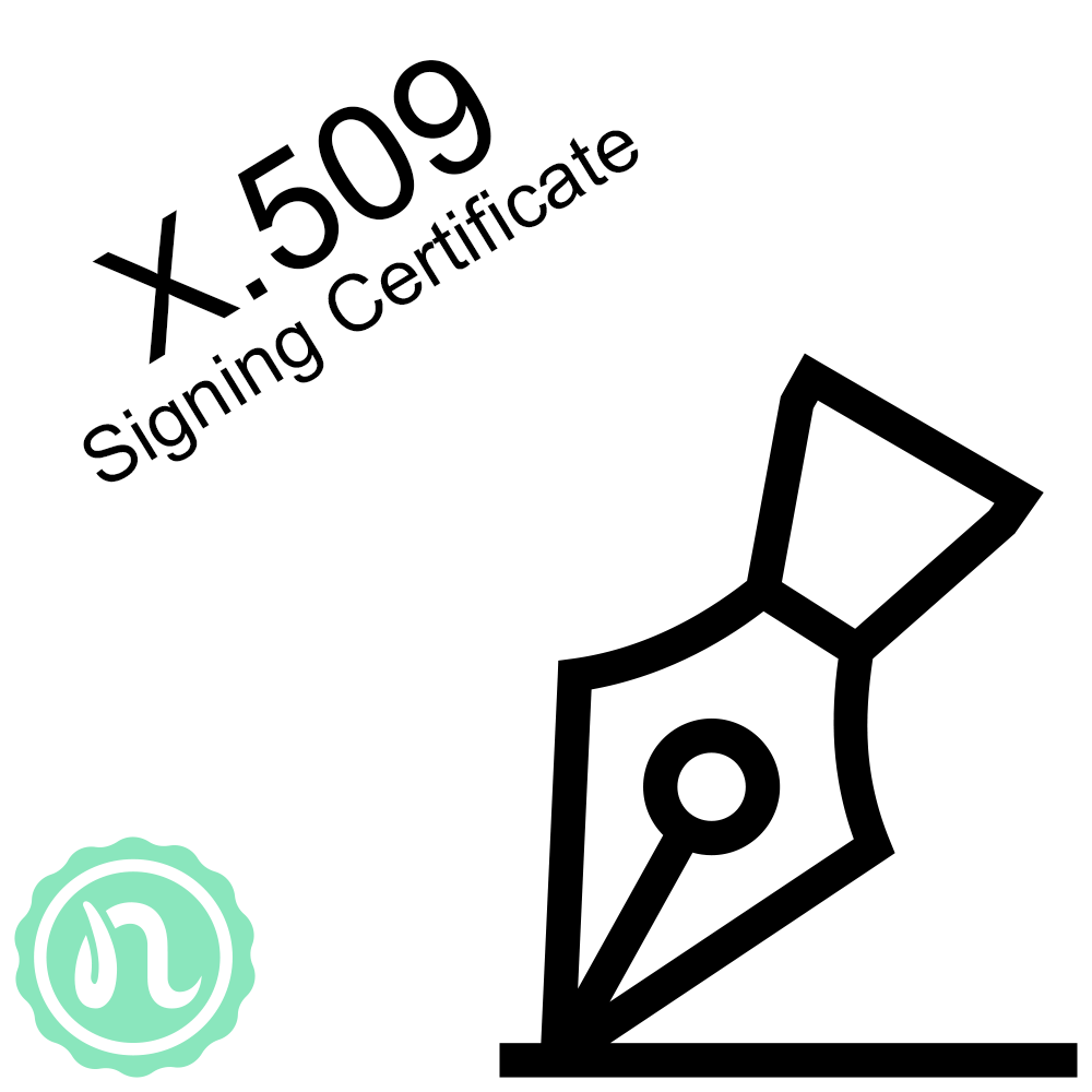 Online Notary X.509 Signing Certificate - Digital File