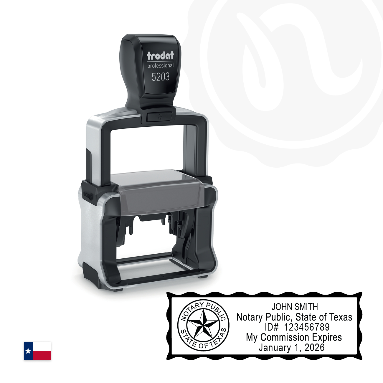 Texas Professional Notary Stamp